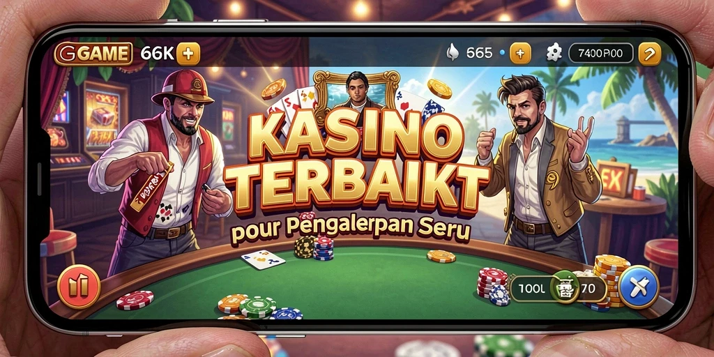 Tampilan gameplay Kasino yang menarik dan interaktif.