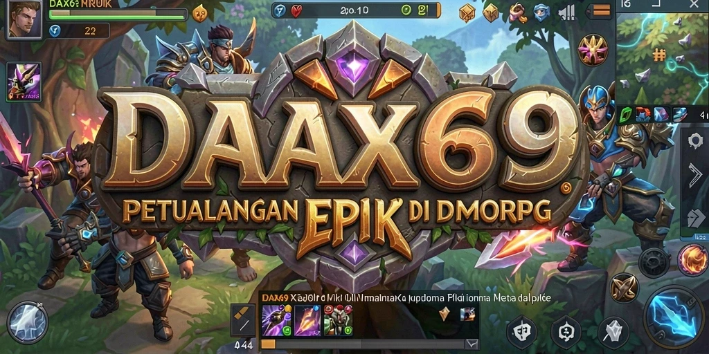 Tampilan gameplay DAX69 yang mendebarkan dan penuh aksi.