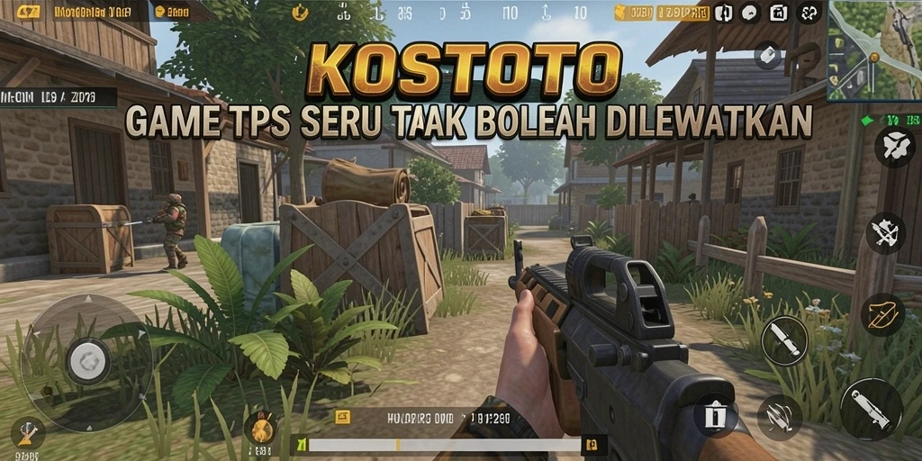 Screenshot gameplay <strong>KOSTOTO</strong> yang penuh aksi dan menegangkan.