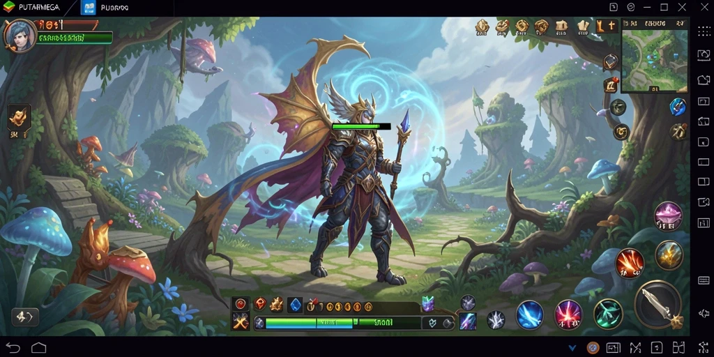 Gameplay seru PUTARMEGA yang mengajak pemain berpetualang.