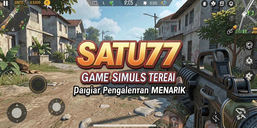 Tangkapan layar gameplay SATU77 yang menunjukkan suasana simulasi yang mendalam.